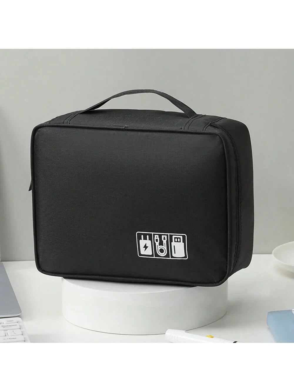Cable Storage Bag Portable Data Cable Headphone Organizer Bag Waterproof Digital Electronic Organizer USB Data Line Charger Bag