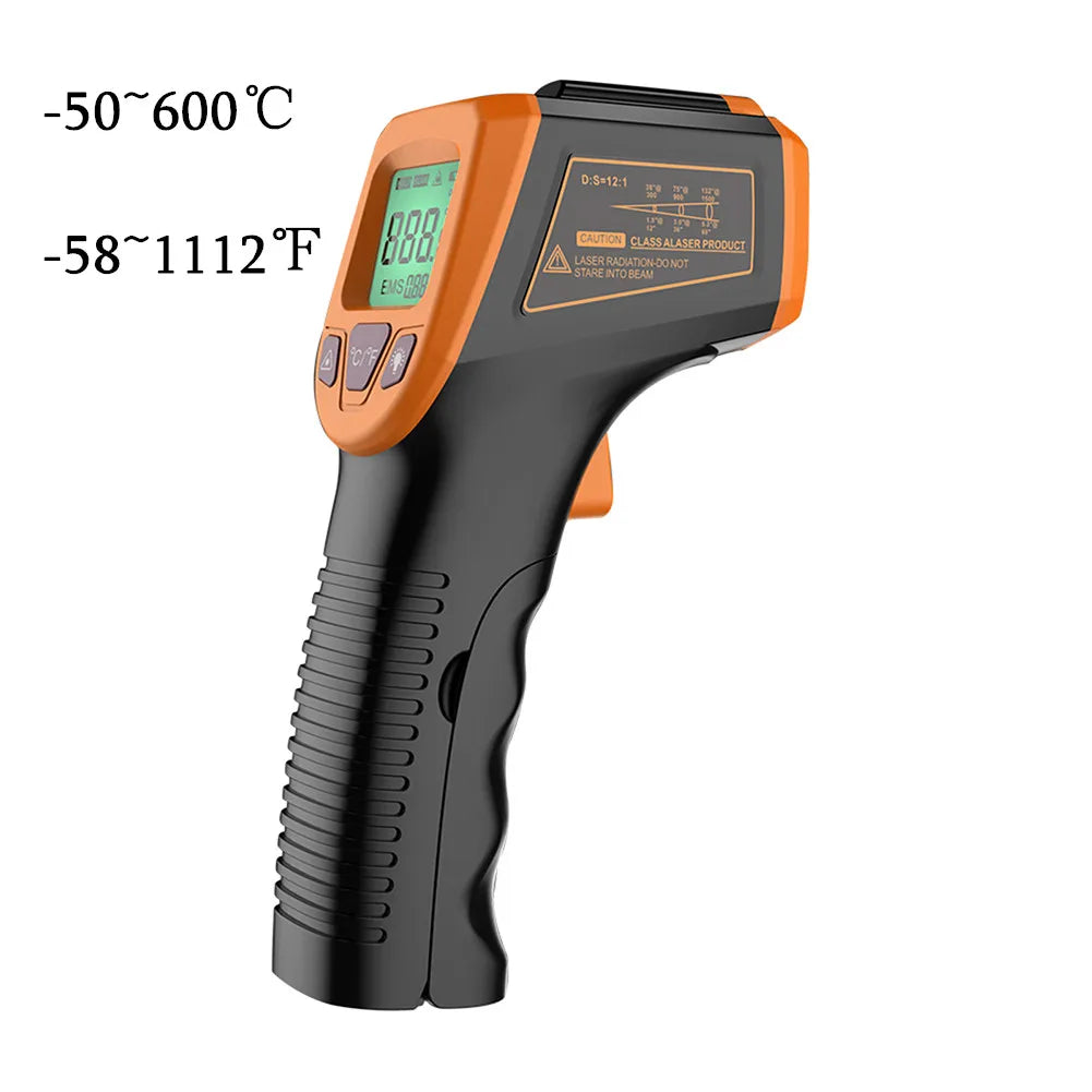 GM320 Infrared Thermometer Digital Pyrometer Non-Contact Laser -50~400 ℃ IR Laser Temp Meter Industrial Pyrometer Point Gun 40%