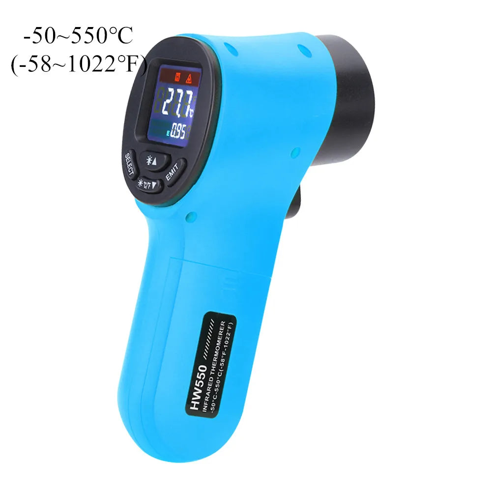 GM320 Infrared Thermometer Digital Pyrometer Non-Contact Laser -50~400 ℃ IR Laser Temp Meter Industrial Pyrometer Point Gun 40%