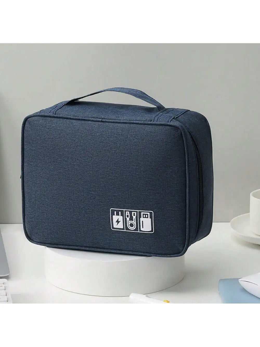 Cable Storage Bag Portable Data Cable Headphone Organizer Bag Waterproof Digital Electronic Organizer USB Data Line Charger Bag