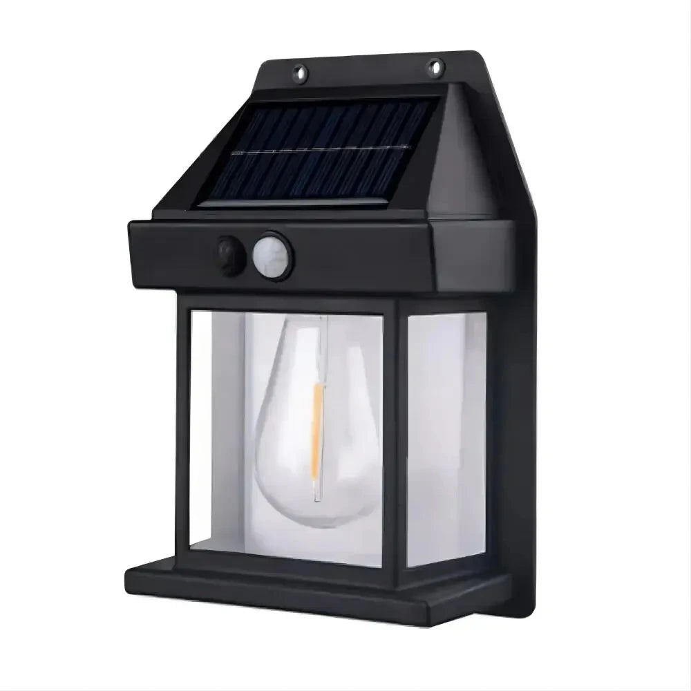 Solar Tungsten Filament Lamps Outdoor Lighting Waterproof Intelligent Induction Courtyard Garden Solar Wall Small Night Lights