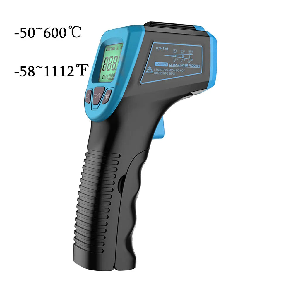GM320 Infrared Thermometer Digital Pyrometer Non-Contact Laser -50~400 ℃ IR Laser Temp Meter Industrial Pyrometer Point Gun 40%
