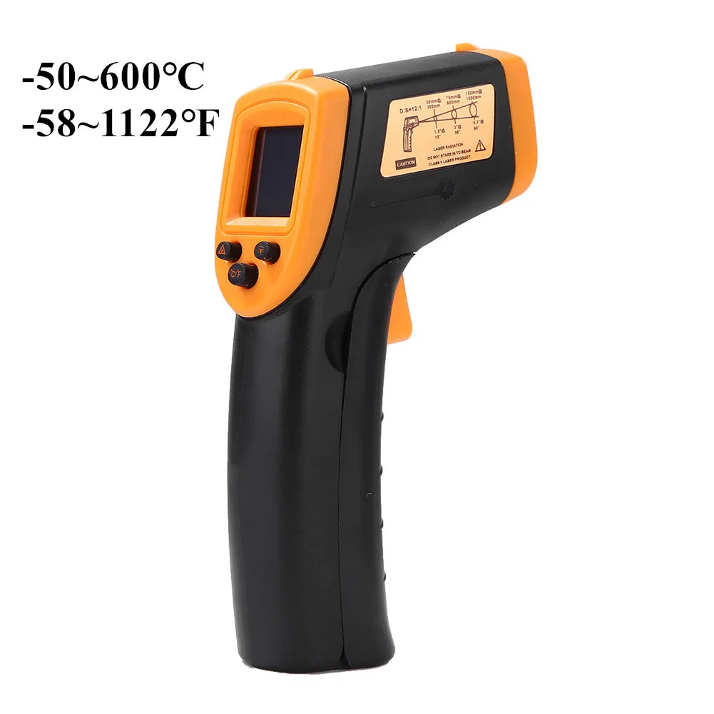 GM320 Infrared Thermometer Digital Pyrometer Non-Contact Laser -50~400 ℃ IR Laser Temp Meter Industrial Pyrometer Point Gun 40%