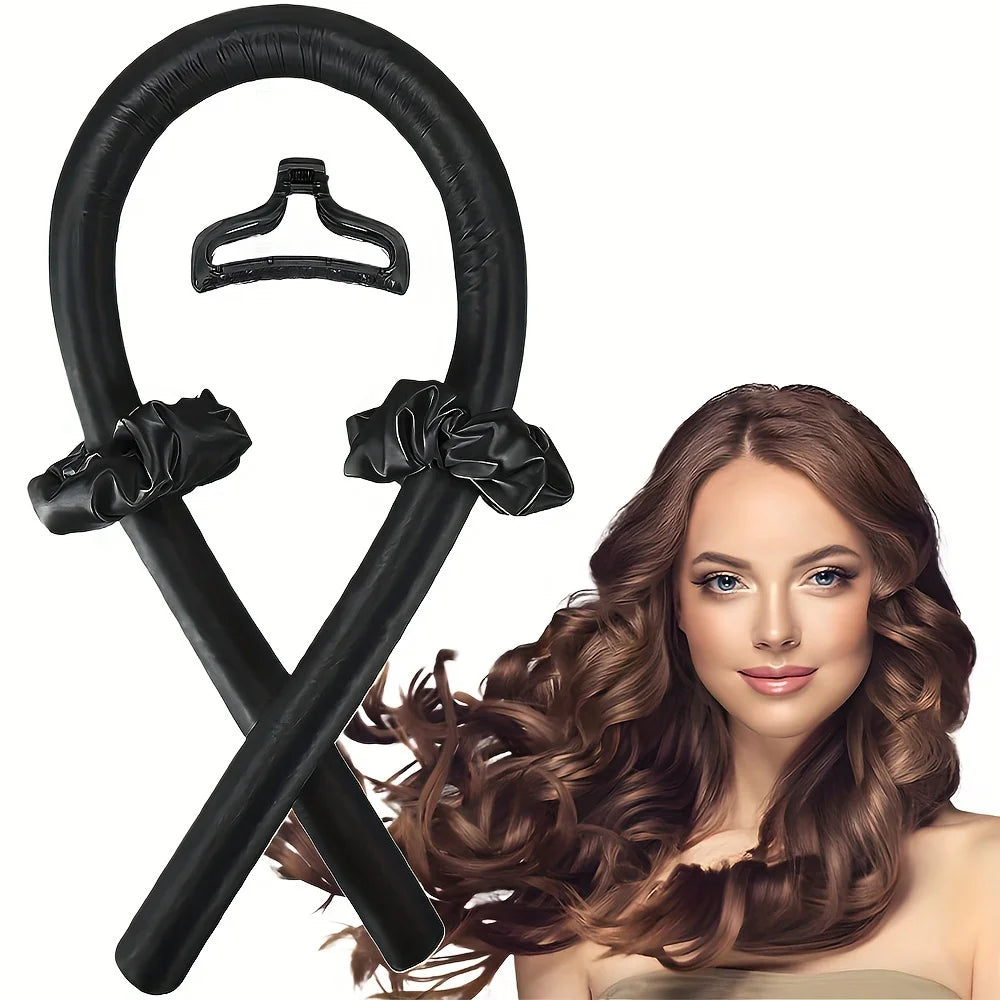 Woman Heatless Curling Rod Heatless Hair Curls Headband Make Hair Soft Shiny Hair Curler Hairdressing Tools Accessories