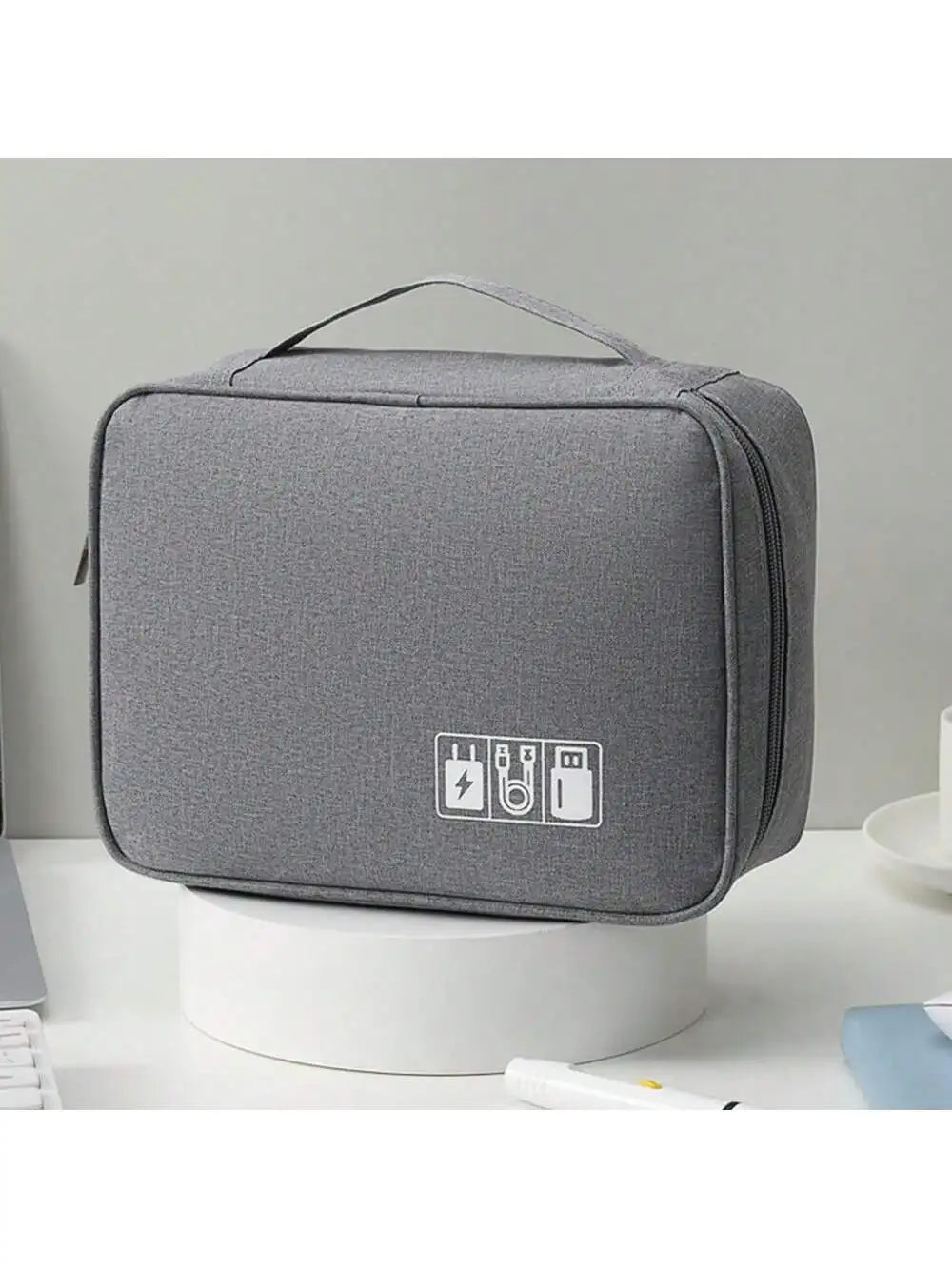 Cable Storage Bag Portable Data Cable Headphone Organizer Bag Waterproof Digital Electronic Organizer USB Data Line Charger Bag