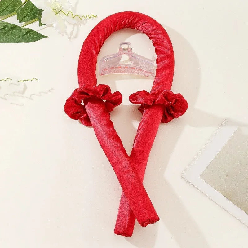 Woman Heatless Curling Rod Heatless Hair Curls Headband Make Hair Soft Shiny Hair Curler Hairdressing Tools Accessories