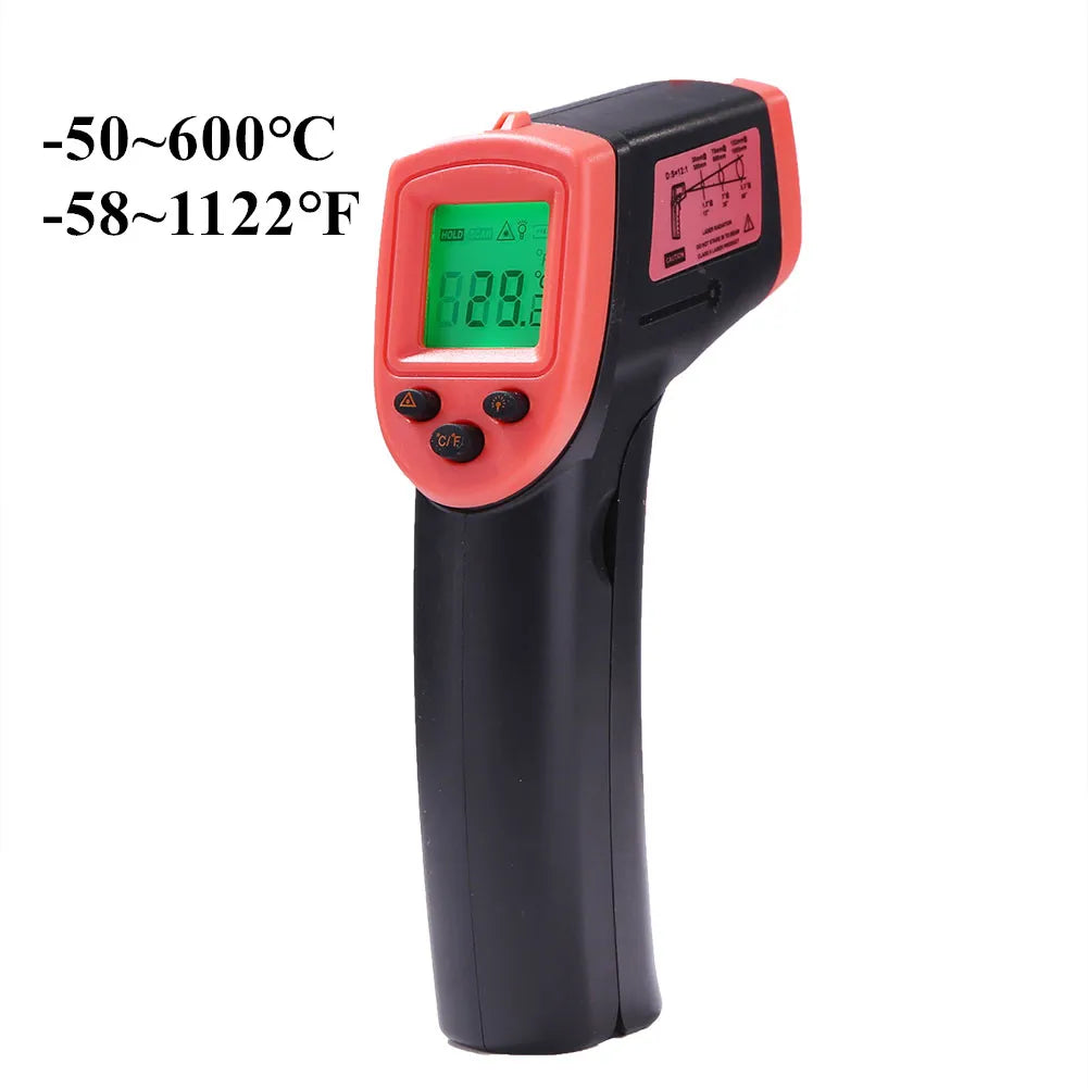 GM320 Infrared Thermometer Digital Pyrometer Non-Contact Laser -50~400 ℃ IR Laser Temp Meter Industrial Pyrometer Point Gun 40%
