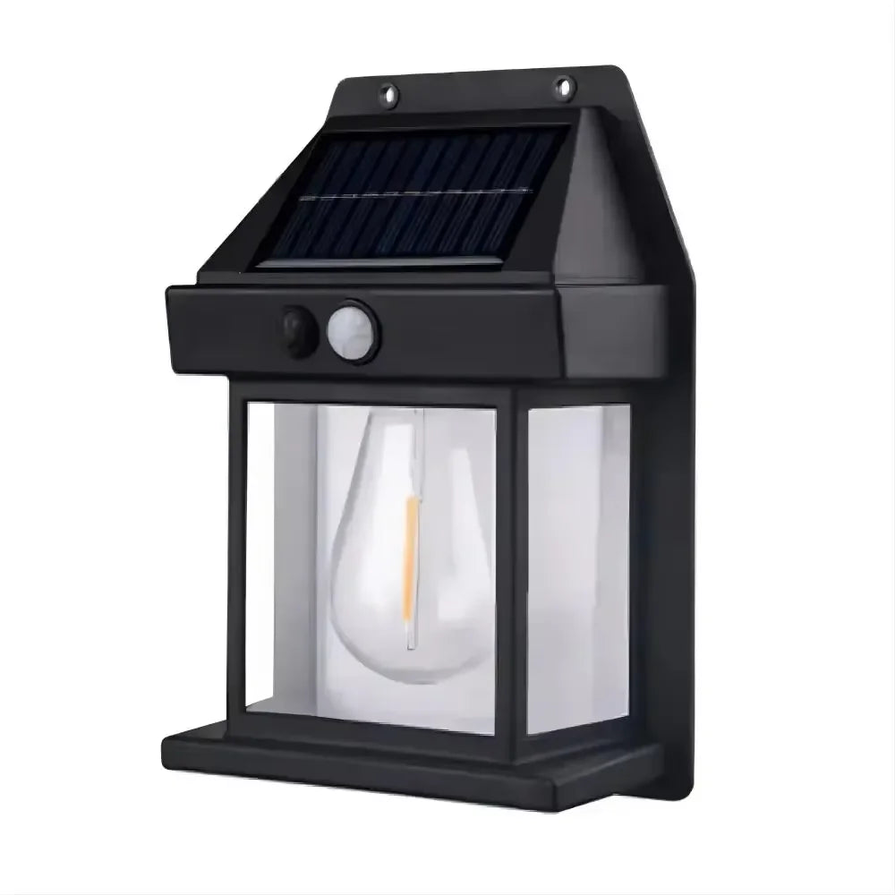 Solar Tungsten Filament Lamps Outdoor Lighting Waterproof Intelligent Induction Courtyard Garden Solar Wall Small Night Lights